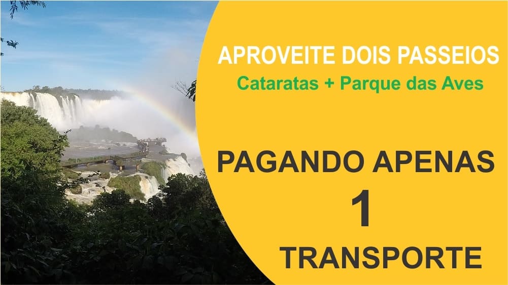 Parque das Aves e Cataratas do Iguaçu